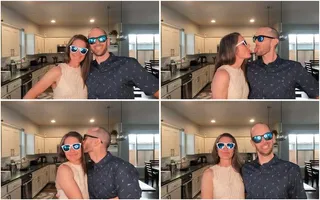 Sample photo from the “Memory Shack” DIY photobooth