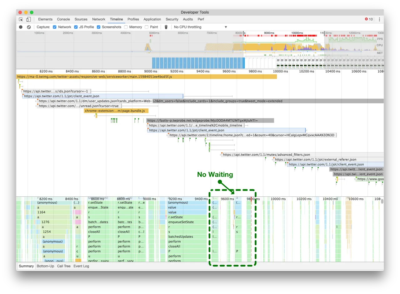 delaying registering the service worker
